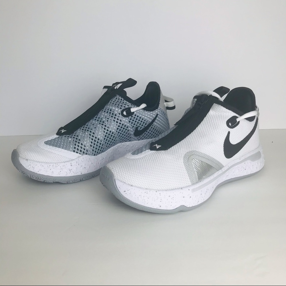 Nike PG 4 Team White Wolf Grey